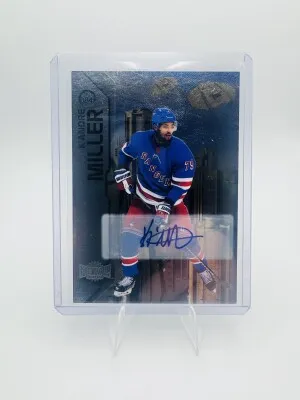 Upper Deck Skybox Metal Universe K'Andre Miller EE-23 Autograph Rangers front
