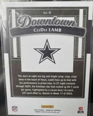Cee Dee Lamb Downtown back