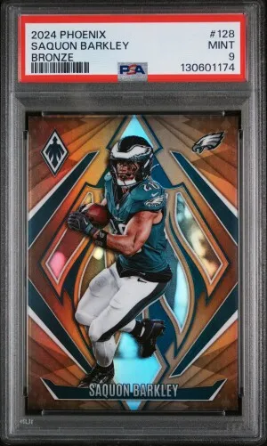 2024 Panini Phoenix Saquon Barkley Bronze 64/75 front