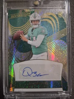 2025 Panini Revolution Quinn Ewers Rookie Auto 217/299 front
