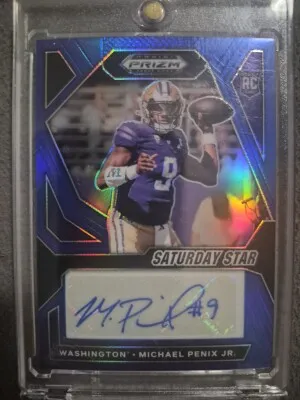 2024 Saturday Star Michael Penix Jr Rookie Auto 130/149 front