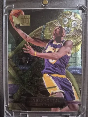1996-97 Fleer Metal - Cyber-Metal Kobe Bryant Rookie #5 front