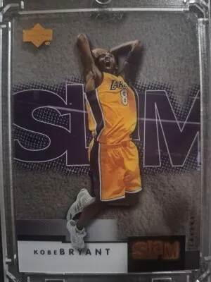 2000-01 Upper Deck Slam #27 Kobe Bryant Los Angeles Lakers NBA HOF Mamba front