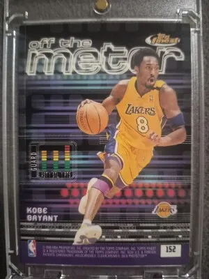 2000 Topps Finest Off The Meter KOBE BRYANT & VINCE CARTER front