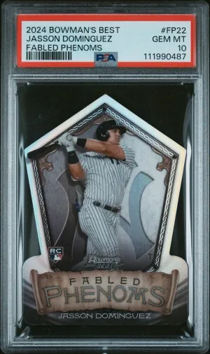 2024 Bowman's Best Fabled Phenoms Jasson Dominguez front