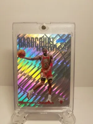 1997 Michael Jordan Stadium Club hardcourt heroics front