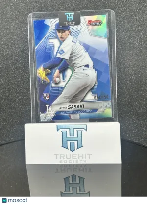 2025 Bowman's Best Roki Sasaki #18 RC front