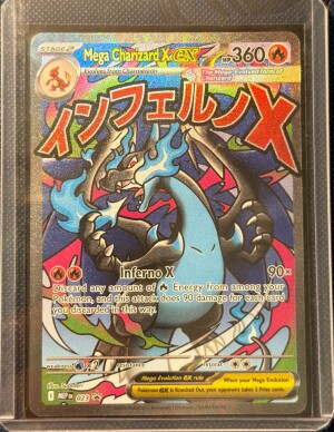 Mega Charizard X EX! Phantasmal Flames Promo front
