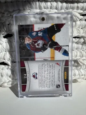 2011-12 Titanium Reserve Gabriel Landeskog Rookie Autograph back