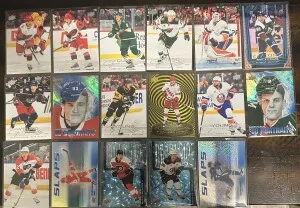 2025-26 Series 2 YGs, Dazzlers, # Card Lot Of 17 front