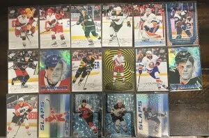 2025-26 Series 2 YGs, Dazzlers, # Card Lot Of 17 back