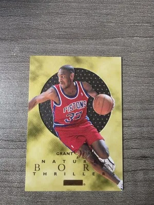 1996 Skybox Grant Hill Natural Born Thrillers front