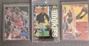 Michael Jordan 3 Card Lot front
