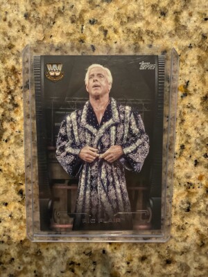 2021 Topps WWE Ric Flair Legends Black /5 front