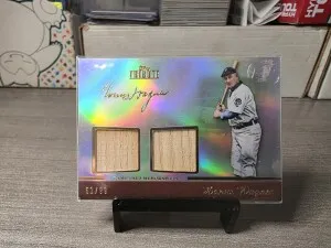 2011 Topps Tribute Honus Wagner Dual Relic /99 front