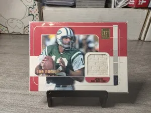 2002 Topps Reserve Joe Namath Relic front