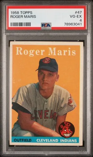 1958 Topps Roger Maris front