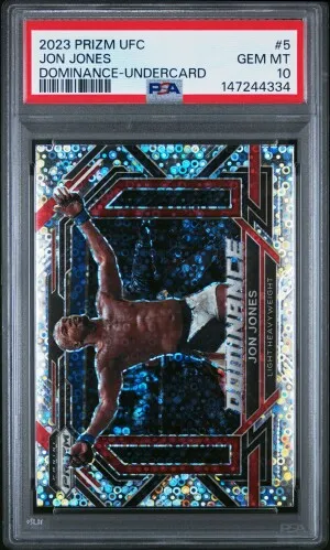 2023 Panini Prizm Ufc Dominance Jon Jones Dominance-Undercard front