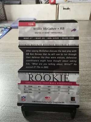 1999 Collector's Edge Edgerrin James Auto back