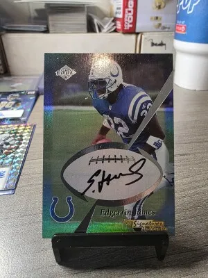 1999 Collector's Edge Edgerrin James Auto front