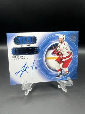 Jordan Staal Sign Of The Times Auto front