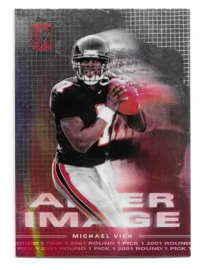 2024 Topps Signature Class After Image #AI-17 Michael Vick - Atlanta Falcons front