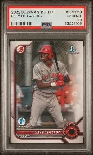 2022 Bowman 1St Edition Elly De La Cruz front
