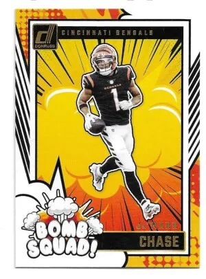 2024 Donruss Bomb Squad #32 Ja'Marr Chase - Cincinnati Bengals front