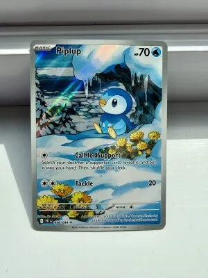 Piplup Phantasmal Flames Illustration Rare 098/094 front