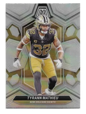 2024 Panini Mosaic Silver #161 Tyrann Mathieu - New Orleans Saints front