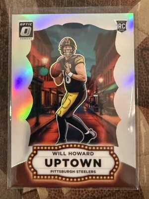 2025 Donruss Optic Will Howard Uptown RC front