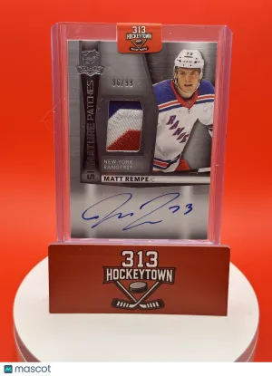 2024-25 The Cup MATT REMPE Rookie SIGNATURE PATCHES /99 front
