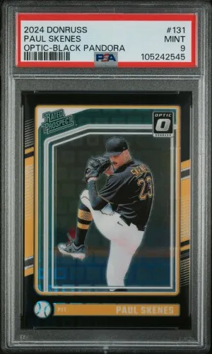 2024 Panini Donruss Paul Skenes Optic-Black Pandora