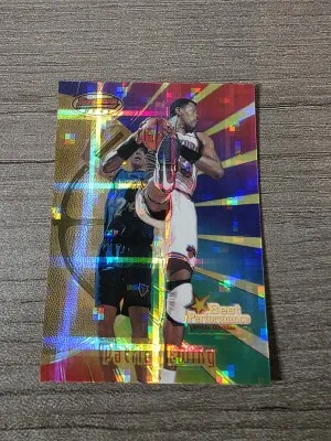 1998 Bowmans Best Performances Patrick Ewing Atomic Refractor front