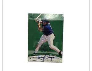 Tony Gwynn Millennium Marks Autograph front
