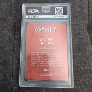 2024 Topps Signature Class Odyssey Cooper Dejean back