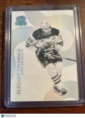 2024-25 Upper Deck The Cup SP Leon Draisaitl Elegant Etchings 037/199 front