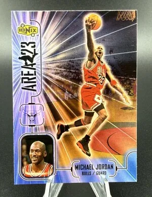 1998-99 Upper Deck Ionix #A2 Michael Jordan front