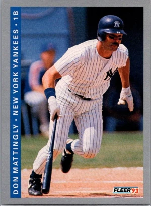 1993 Fleer #281 Don Mattingly front