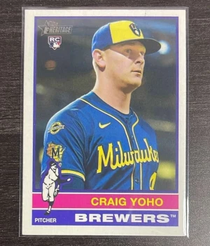 2025 Topps Heritage #573 Craig Yoho