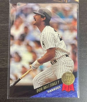 1993 Leaf #237 Don Mattingly Mint front