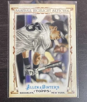 2011 Topps Allen & Ginter - Baseball Highlight Sketches #BHS-23 Mark Teixeira