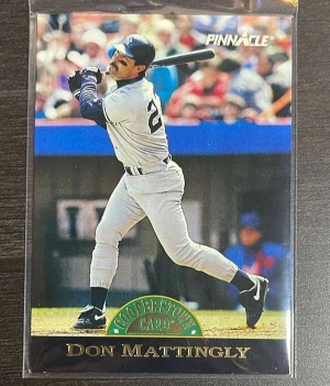 1993 Pinnacle Cooperstown #14 Don Mattingly Mint front