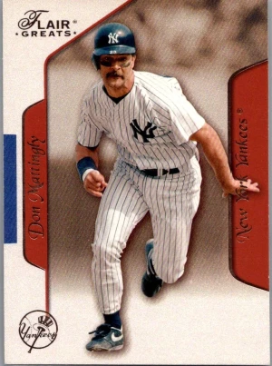 2003 Flair Greats #81 Don Mattingly front