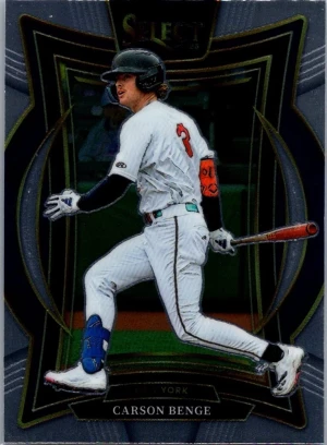 2025 Panini Select #93 Carson Benge front