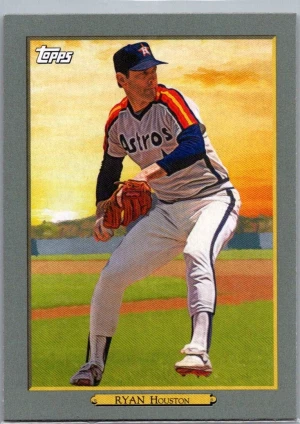 2020 Topps #TR-40 Nolan Ryan Turkey Red 2020 (Series 2) front
