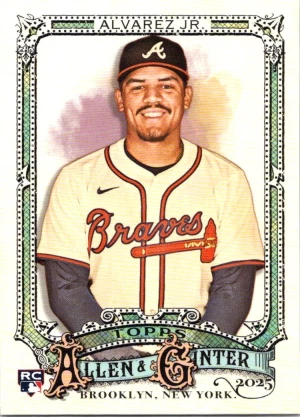 2025 Topps Allen & Ginter #201 Nacho Alvarez Jr.