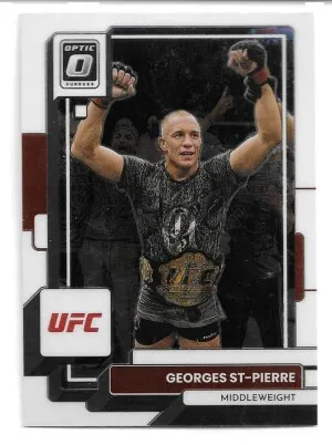 2023 Donruss Optic UFC #50 Georges St-Pierre front