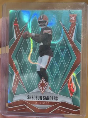 2025 Phoenix Green /175 Rookie  Shedeur Sanders front