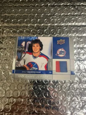 2009 Dale Hawerchuk Game Used Patch front